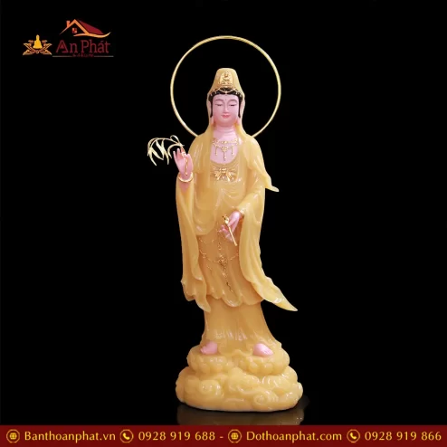 tuong phat tay phuong tam thanh dung may bot da thach anh co hao quang t244600005