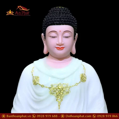 tuong phat thich ca mau ni bot da xanh thien thanh dang ngoi non nuoc t261500001