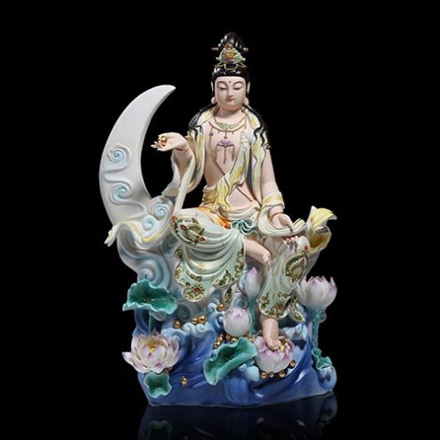 Tương Quan Âm Phật Bà Tự Tại Gốm Cao Cấp Nhập Khẩu T2726