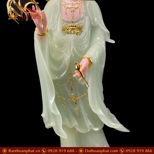 tuong quan the am bo tat bot da xanh ngoc dang dung de may co hao quang t258700002