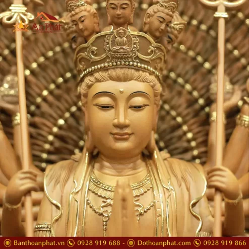 tuong thien thu thien nhan nghin mat nghin tay ngoi dai sen go long nao nhap khau t268000006