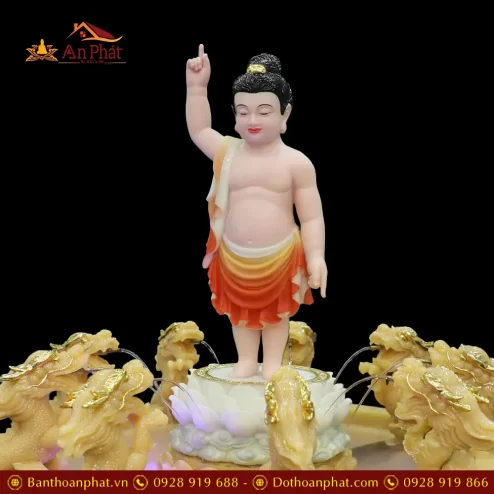 tuong phat dan sanh bot da cao cap son mau t274600008