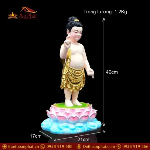 tuong phat dan sanh compposite dat vang mau lien hoa t274400002